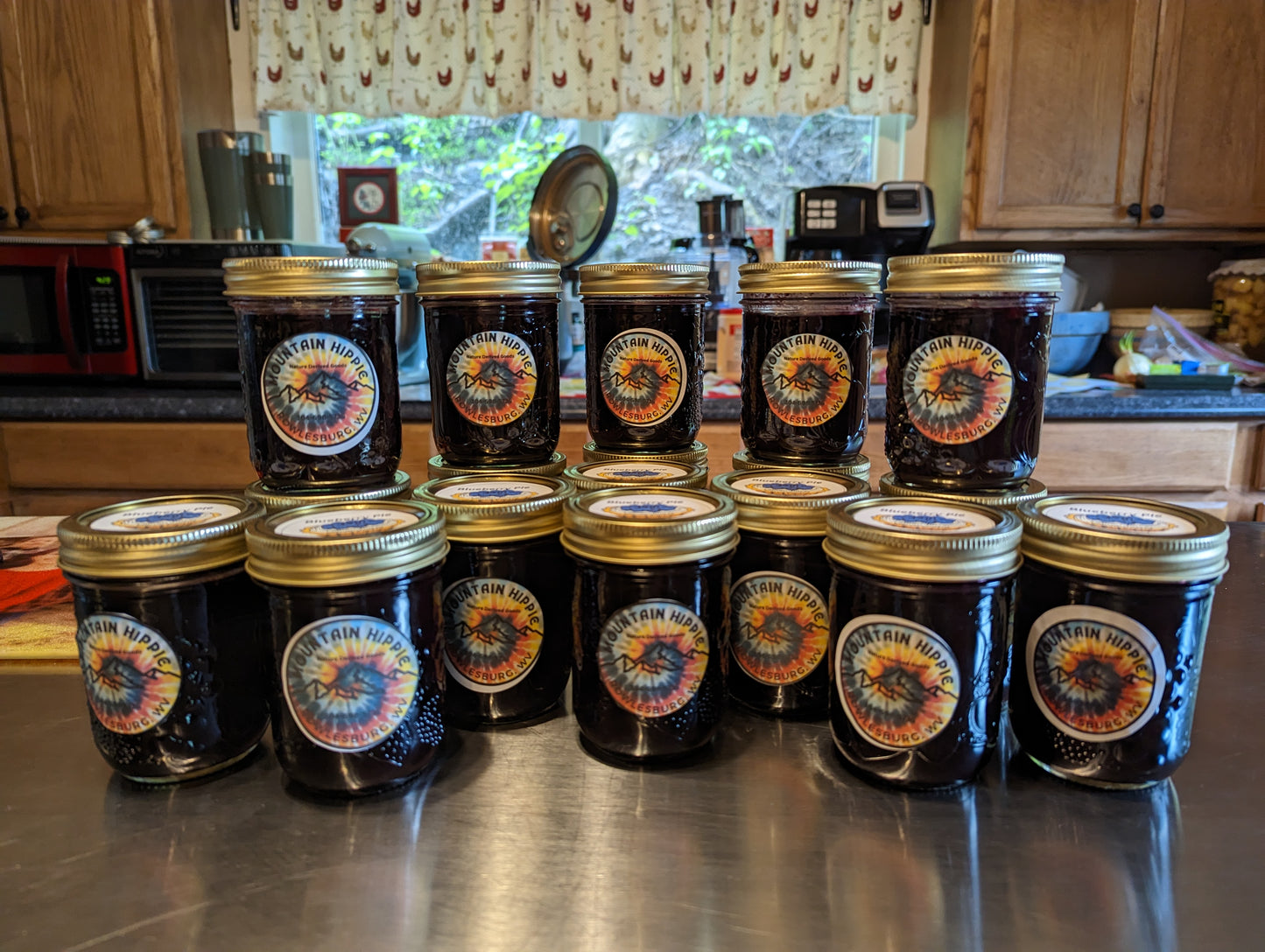 Blueberry Pie Jam - Half Pint