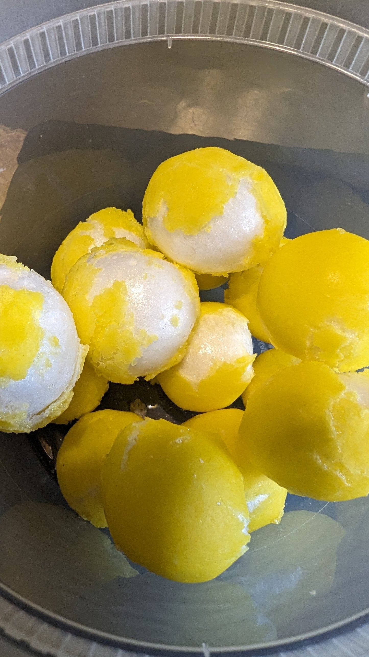 Freeze Dried Lemon Pops